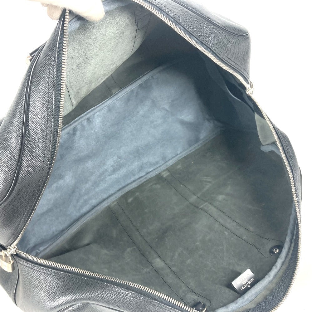 LOUIS VUITTON Boston Duffel bag M30112 Taiga Leather black Taiga Kendall GM