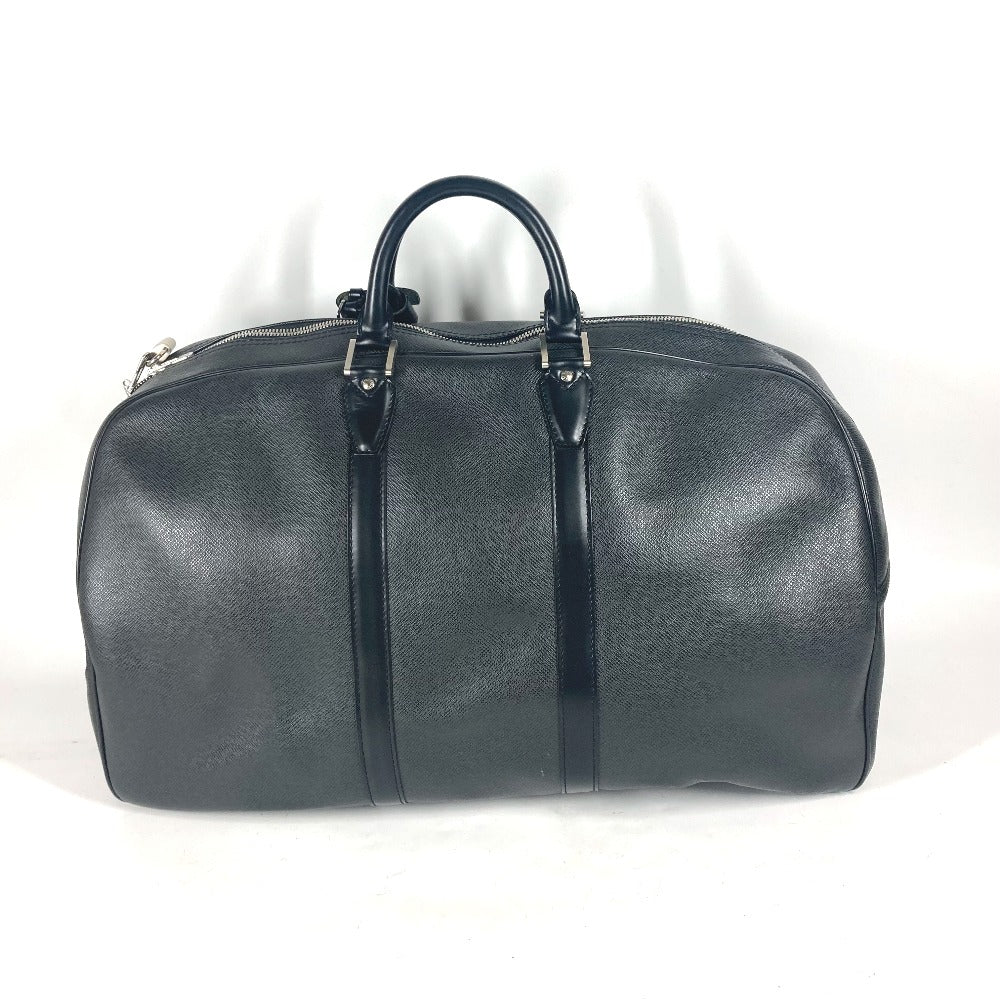 LOUIS VUITTON Boston Duffel bag M30112 Taiga Leather black Taiga Kendall GM