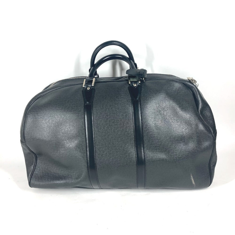 LOUIS VUITTON Boston Duffel bag M30112 Taiga Leather black Taiga Kendall GM