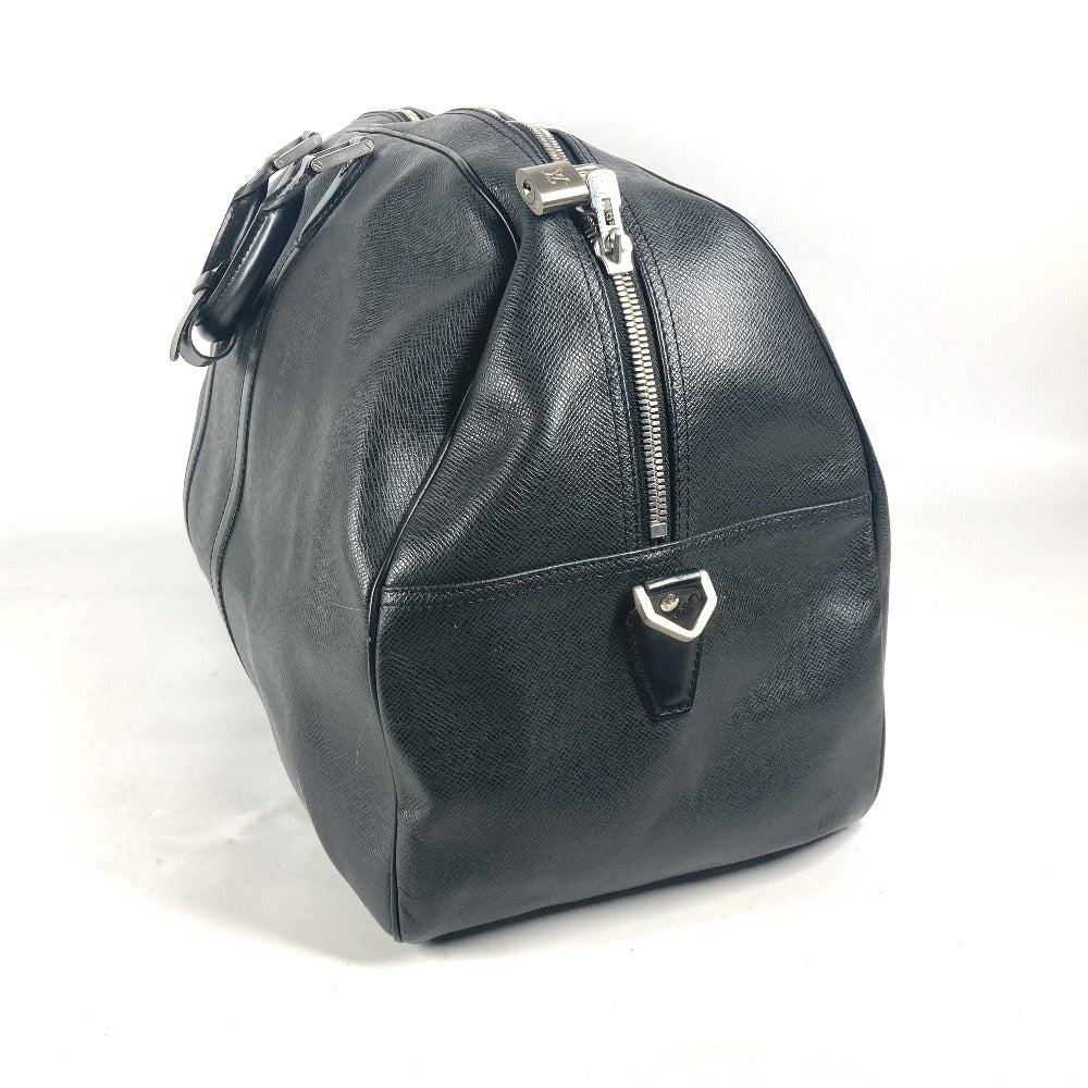 LOUIS VUITTON Boston Duffel bag M30112 Taiga Leather black Taiga Kendall GM