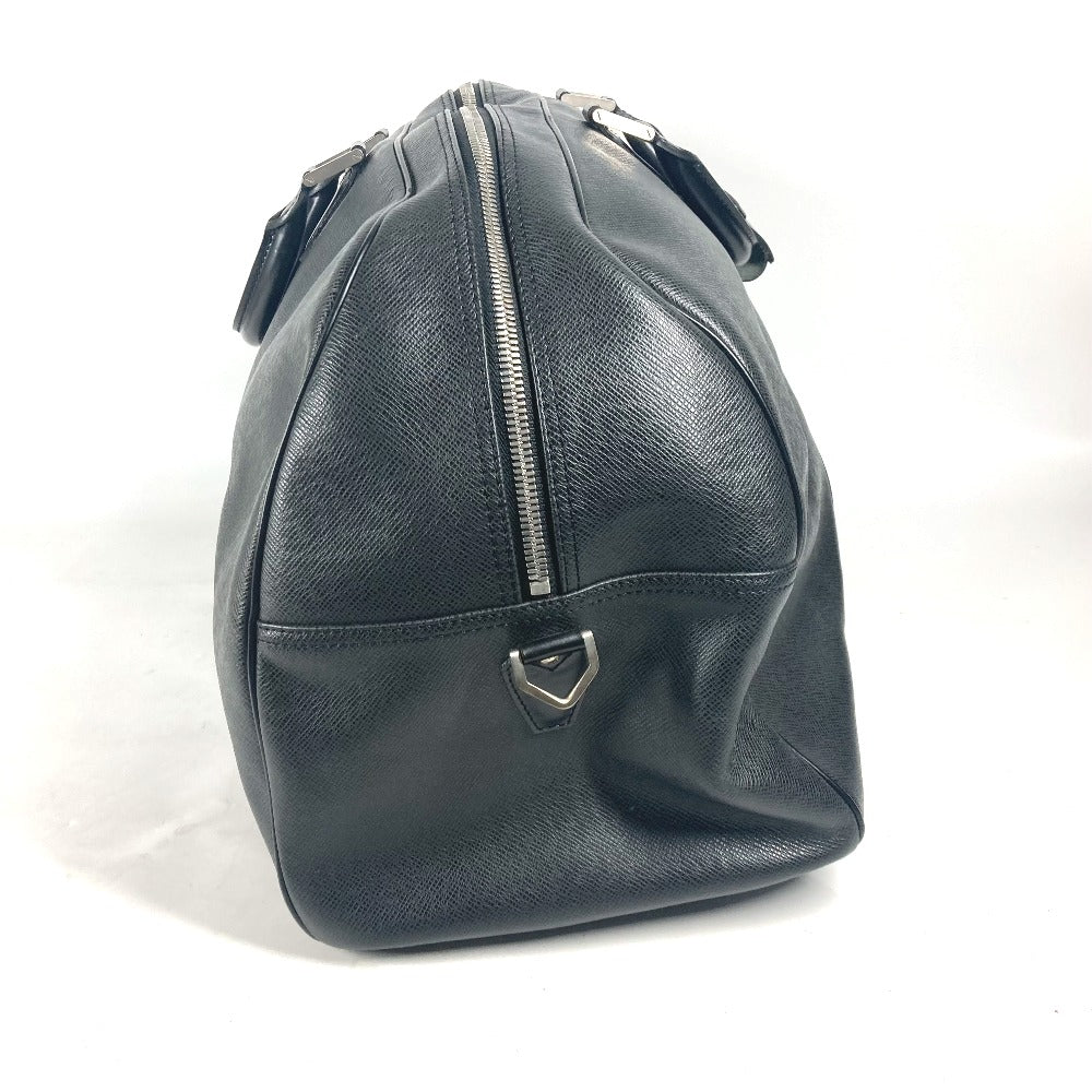 LOUIS VUITTON Boston Duffel bag M30112 Taiga Leather black Taiga Kendall GM