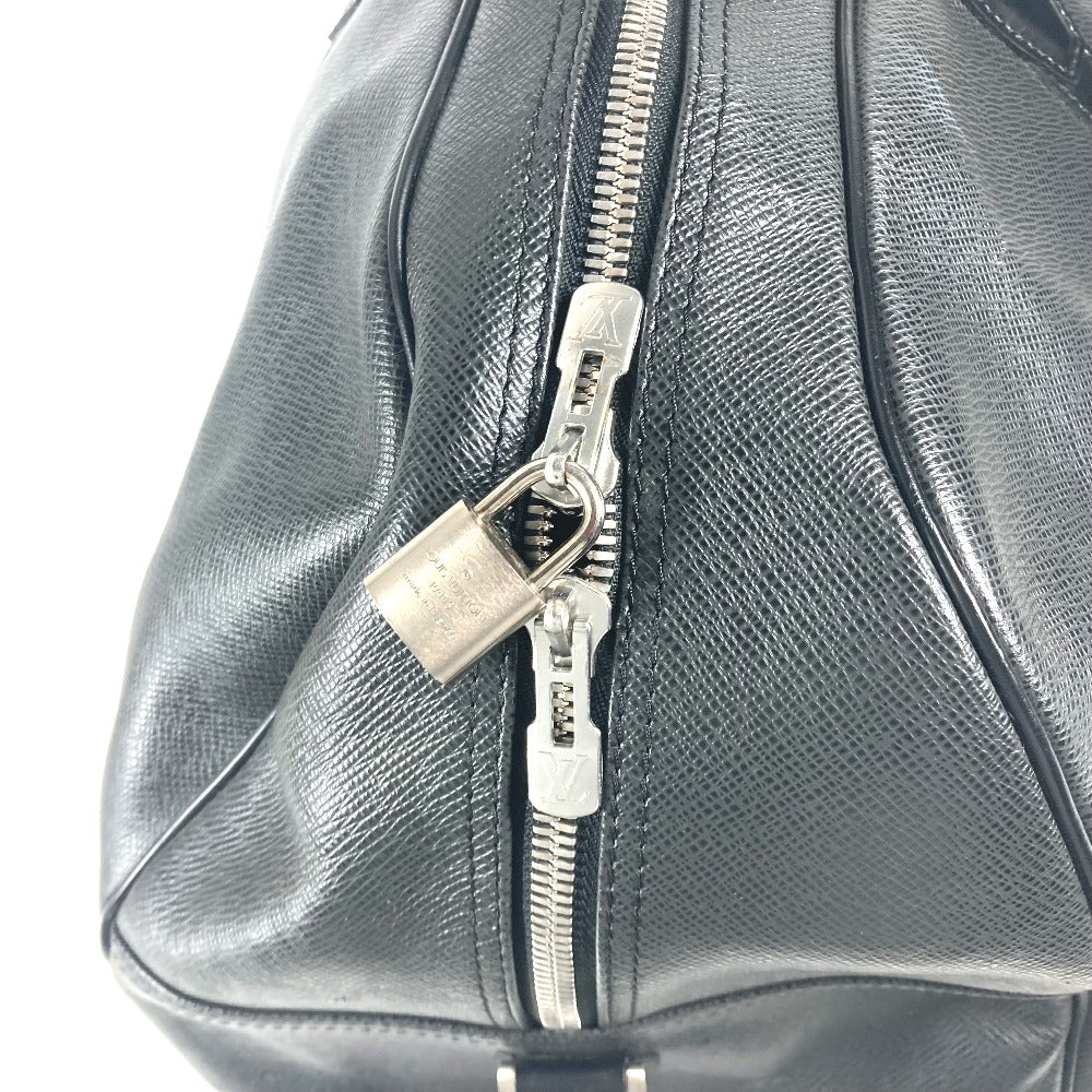 LOUIS VUITTON Boston Duffel bag M30112 Taiga Leather black Taiga Kendall GM