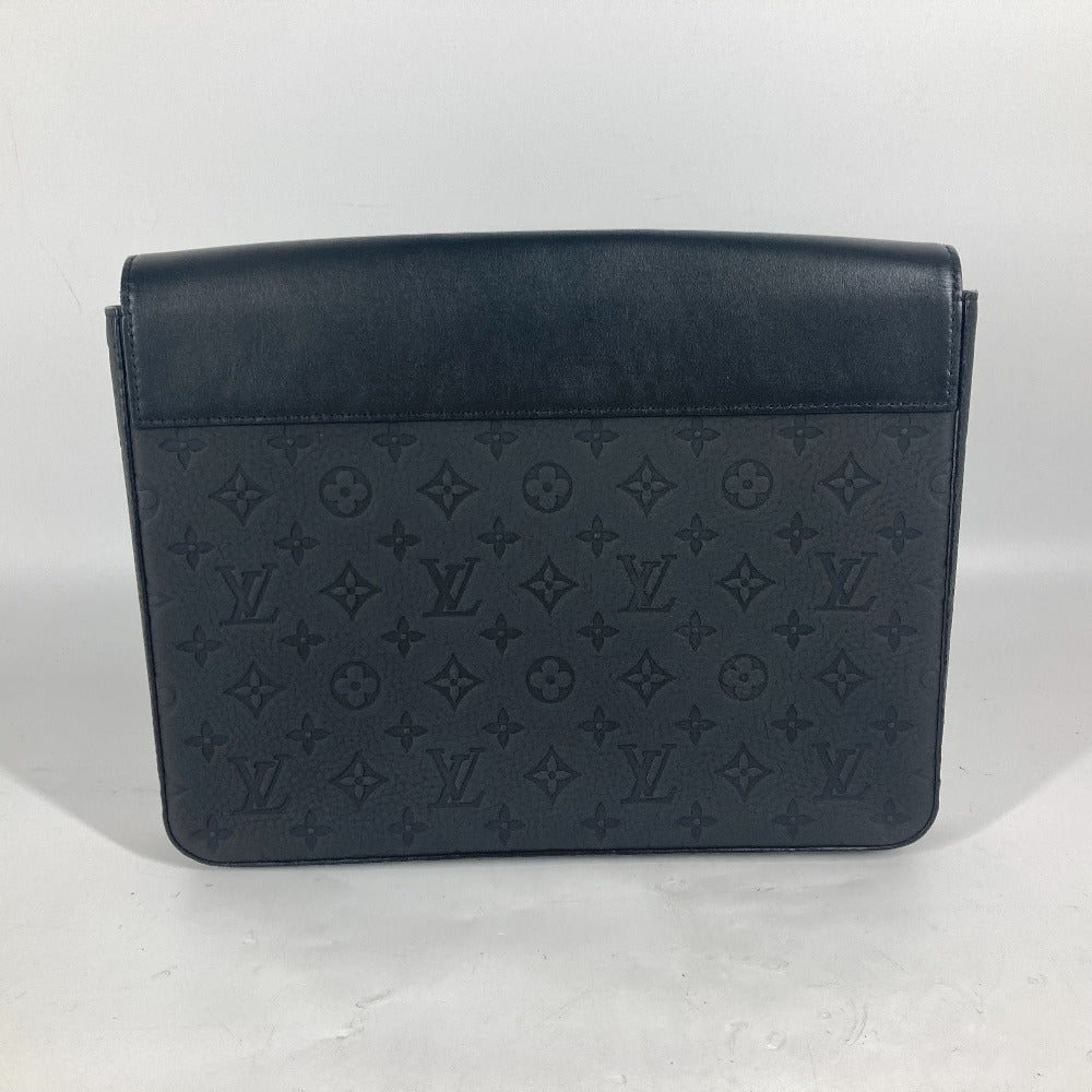 LOUIS VUITTON Clutch bag M80140 Taurillon Clemence Leather black Taurillon Clemence Monogram pochette steamer