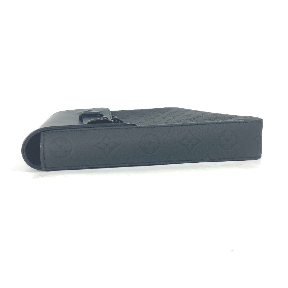 LOUIS VUITTON Clutch bag M80140 Taurillon Clemence Leather black Taurillon Clemence Monogram pochette steamer