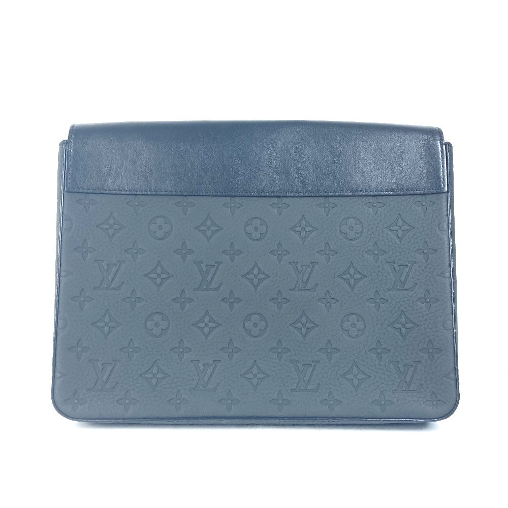 LOUIS VUITTON Clutch bag M80140 Taurillon Clemence Leather black Taurillon Clemence Monogram pochette steamer