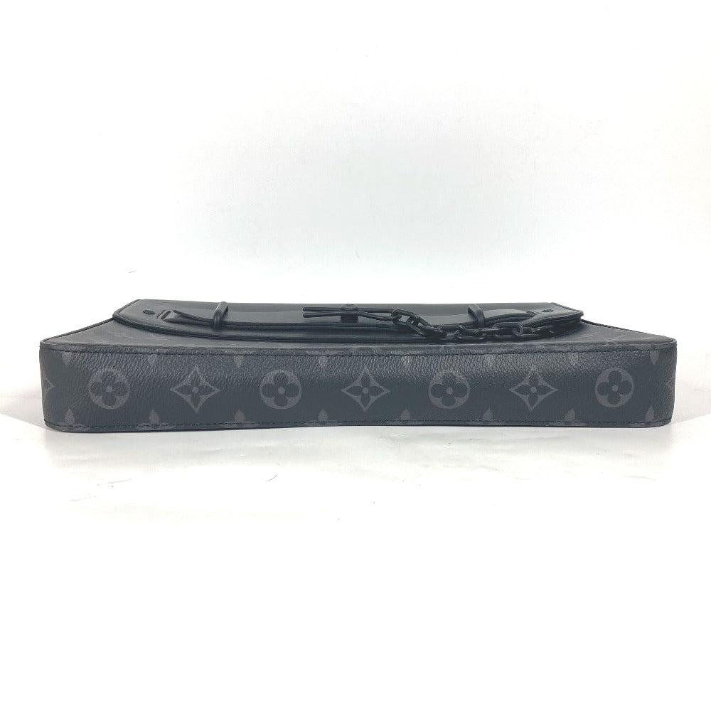 LOUIS VUITTON Clutch bag M80107 Monogram Eclipse Canvas black Monogram Eclipse Pochette steamer