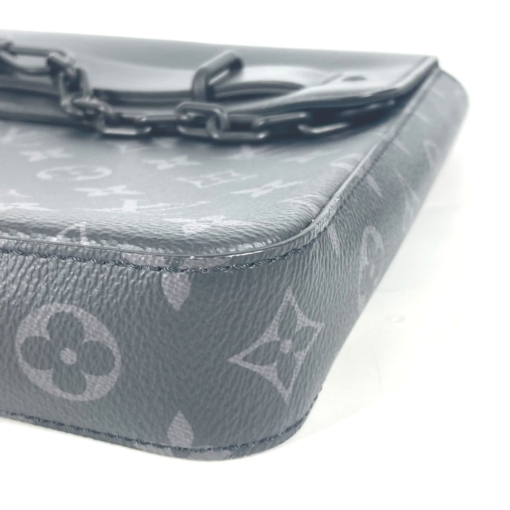 LOUIS VUITTON Clutch bag M80107 Monogram Eclipse Canvas black Monogram Eclipse Pochette steamer