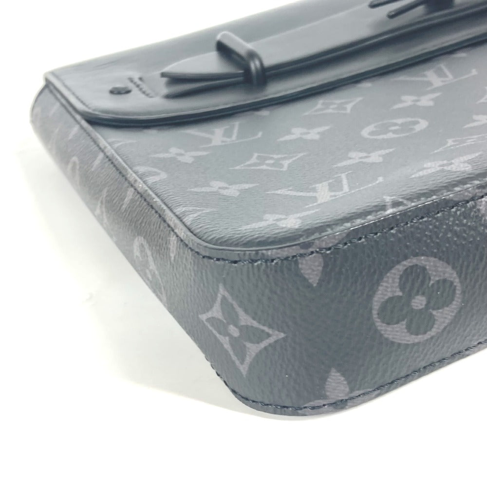 LOUIS VUITTON Clutch bag M80107 Monogram Eclipse Canvas black Monogram Eclipse Pochette steamer