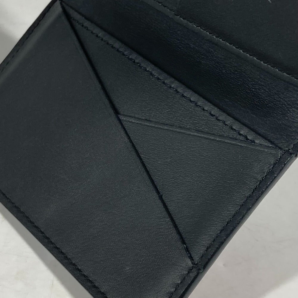 LOUIS VUITTON Card Case M30348 Taiga Leather black Taiga Organizer De Poch
