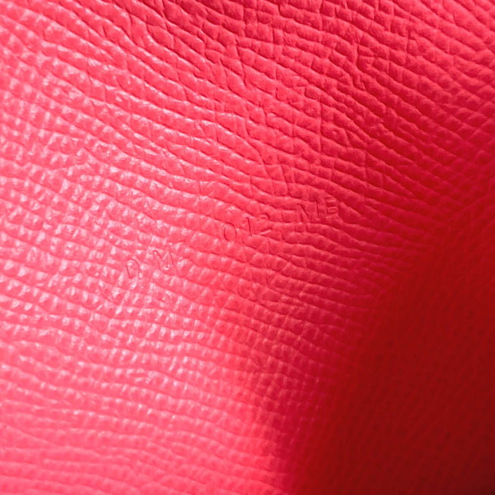 HERMES Coin case Epsom pink Coin Pocket Kelly pocket compact Women Used