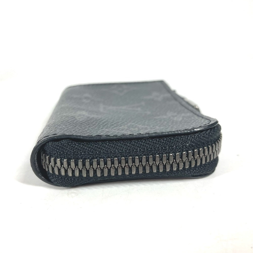 LOUIS VUITTON Coin case M63536 Monogram Eclipse Canvas black Monogram Eclipse Portemonejour mens Used