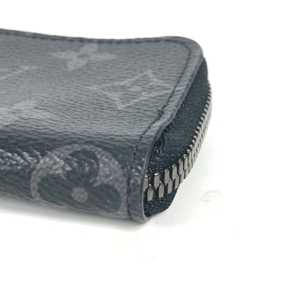 LOUIS VUITTON Coin case M63536 Monogram Eclipse Canvas black Monogram Eclipse Portemonejour mens Used