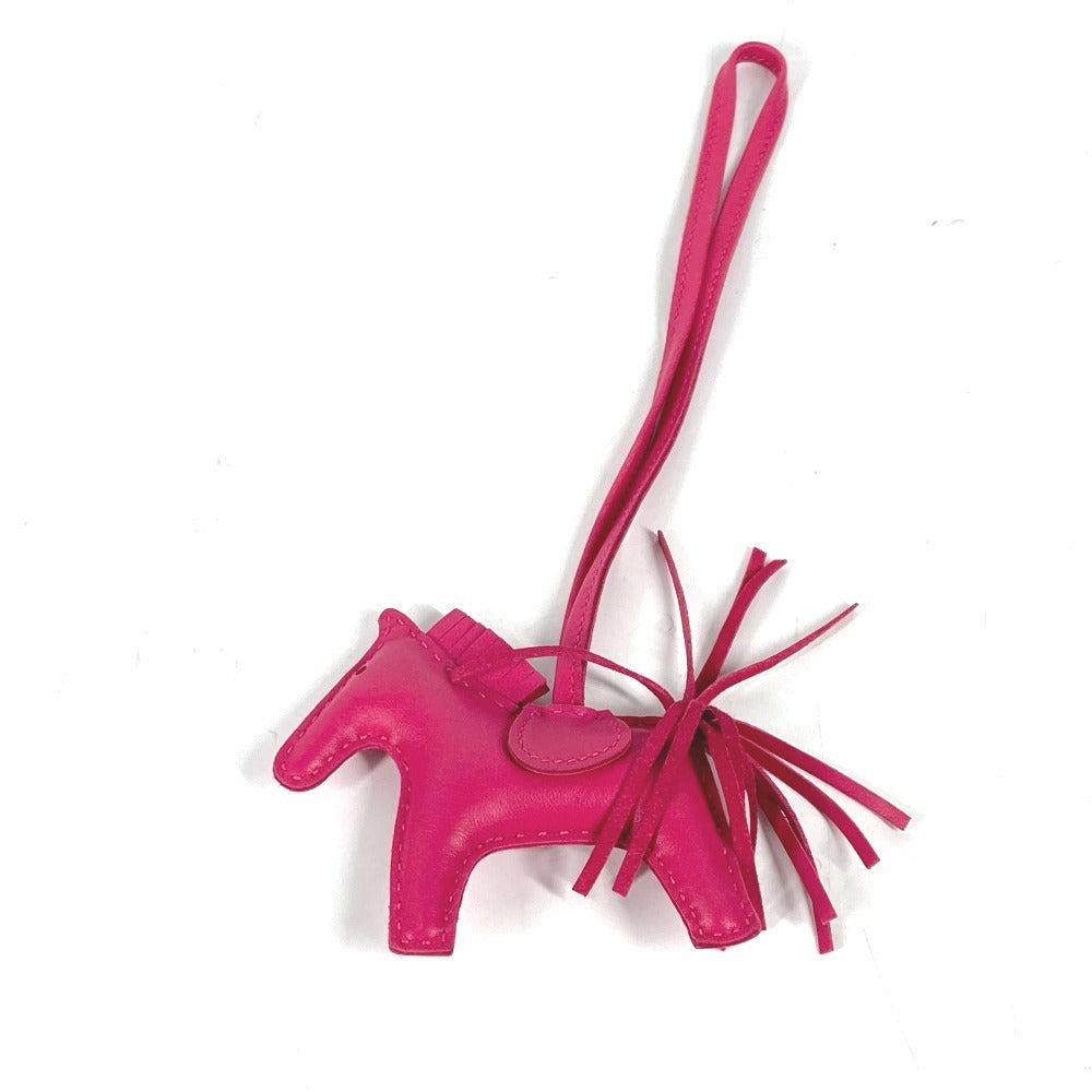 HERMES charm Anyo Miro pink Horse Rodeo PM Women Used