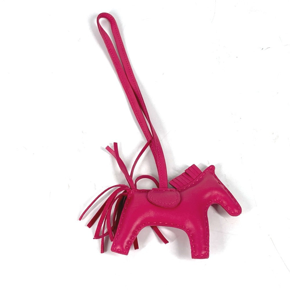 HERMES charm Anyo Miro pink Horse Rodeo PM Women Used