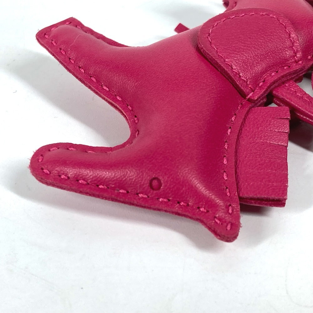 HERMES charm Anyo Miro pink Horse Rodeo PM Women Used