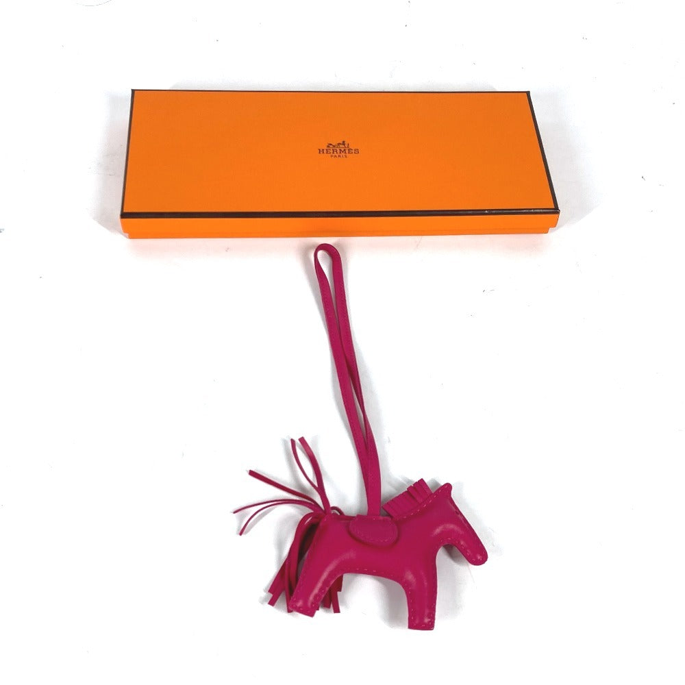 HERMES charm Anyo Miro pink Horse Rodeo PM Women Used