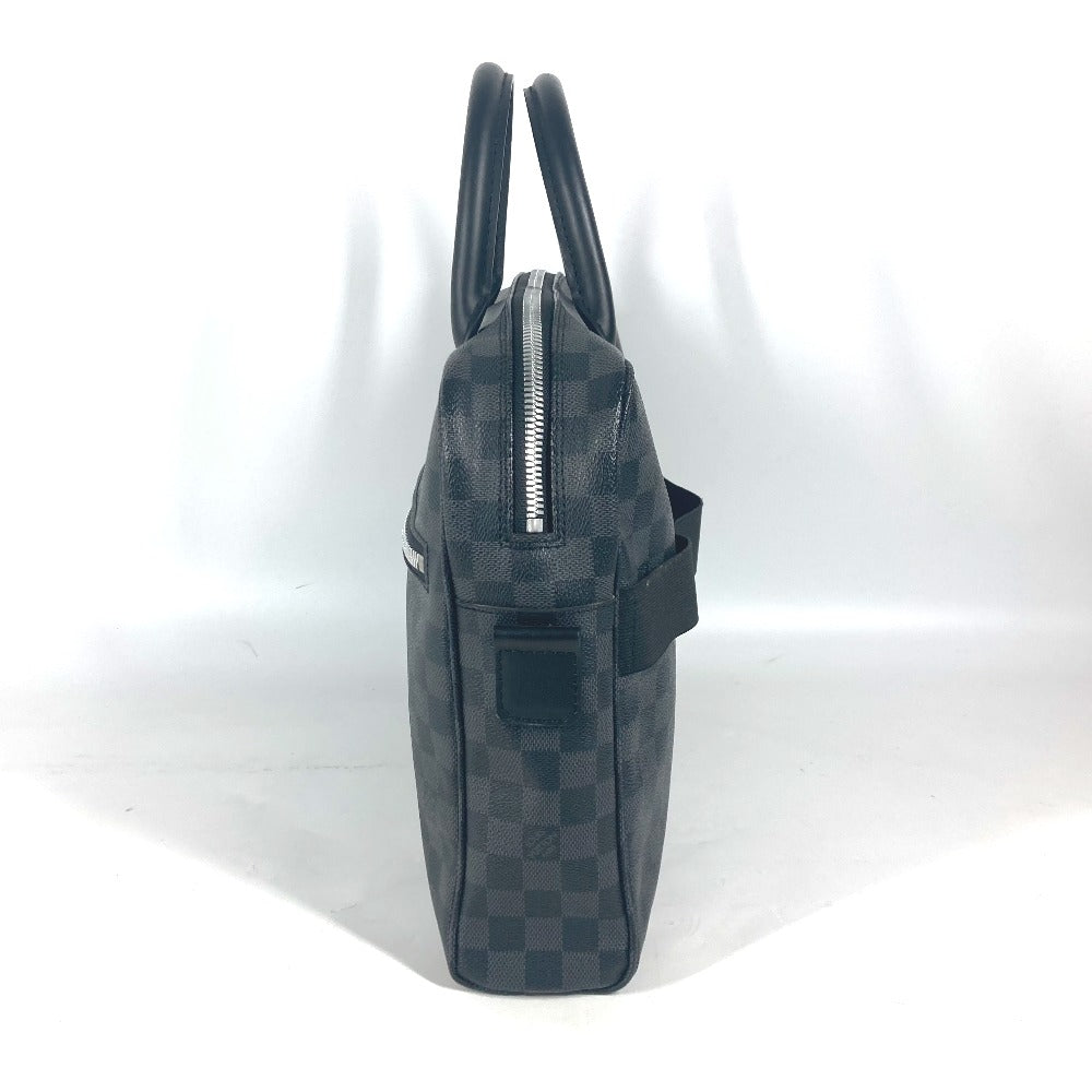 LOUIS VUITTON Business bag N23211 Damier Grafitto Canvas black Damier Grafitte Horizon mens Used