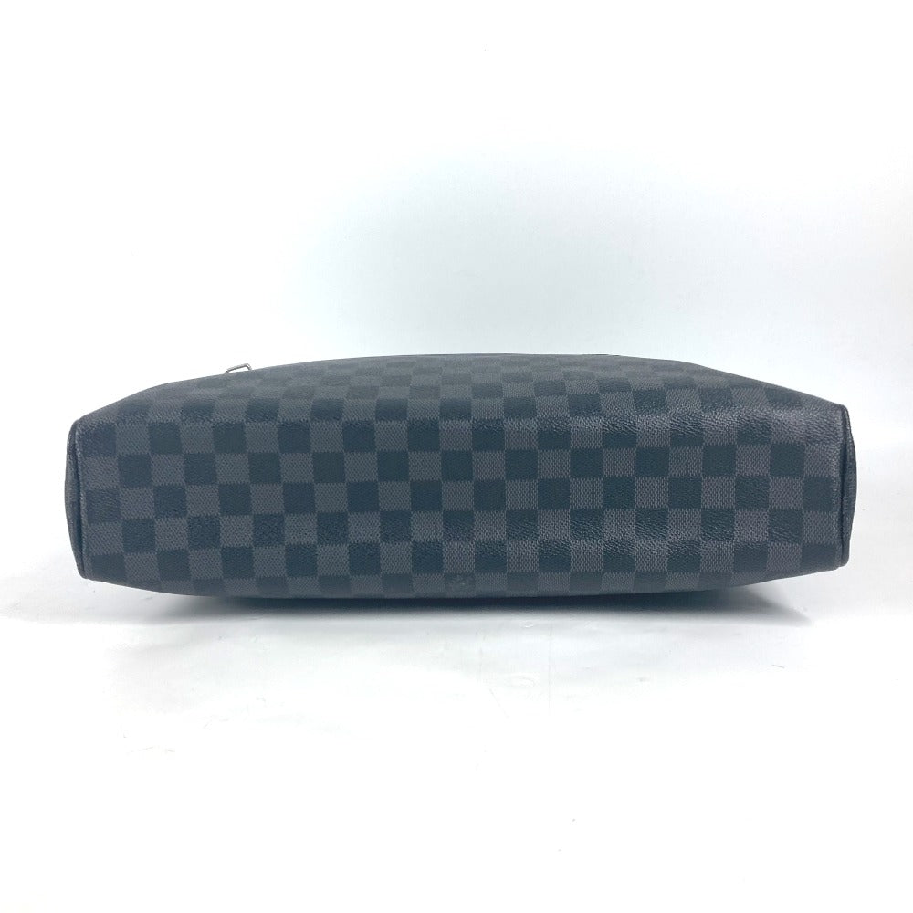 LOUIS VUITTON Business bag N23211 Damier Grafitto Canvas black Damier Grafitte Horizon mens Used