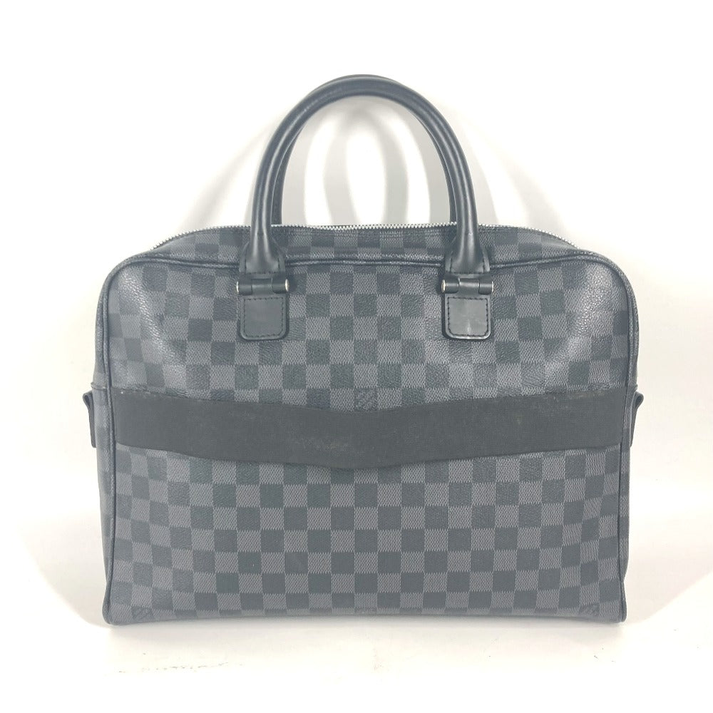 LOUIS VUITTON Business bag N23211 Damier Grafitto Canvas black Damier Grafitte Horizon mens Used