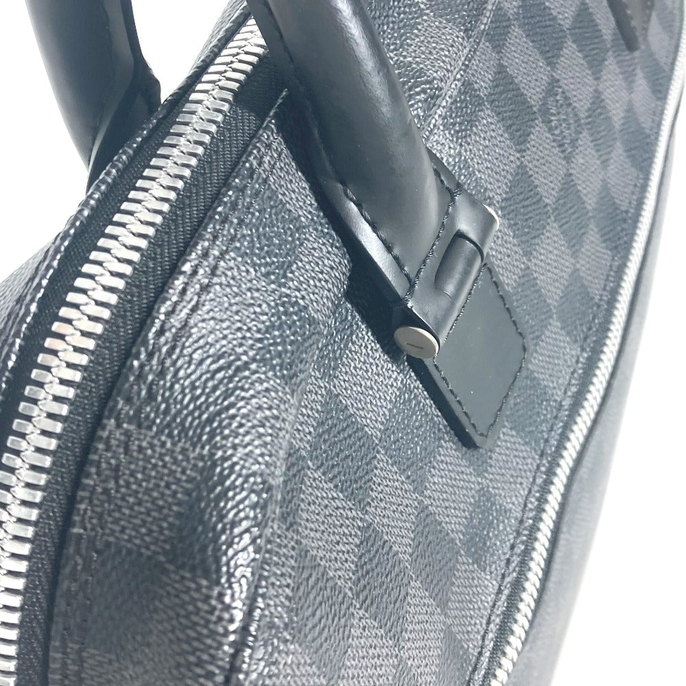LOUIS VUITTON Business bag N23211 Damier Grafitto Canvas black Damier Grafitte Horizon mens Used