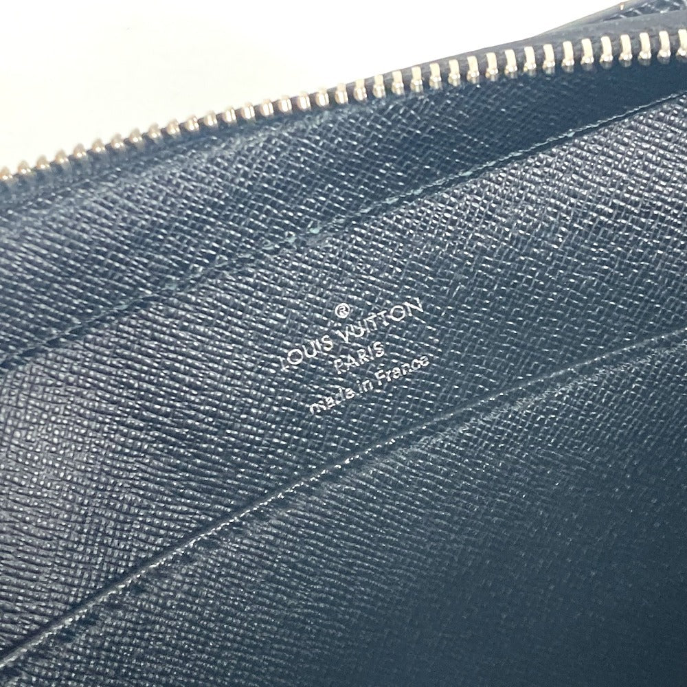 LOUIS VUITTON business bag M30182 Taiga Leather black Taiga Baikal mens Used
