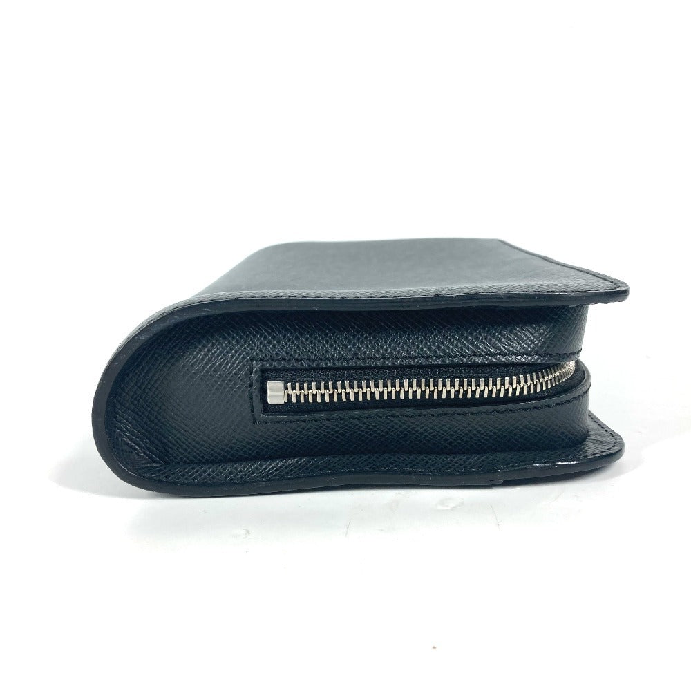 LOUIS VUITTON business bag M30182 Taiga Leather black Taiga Baikal mens Used