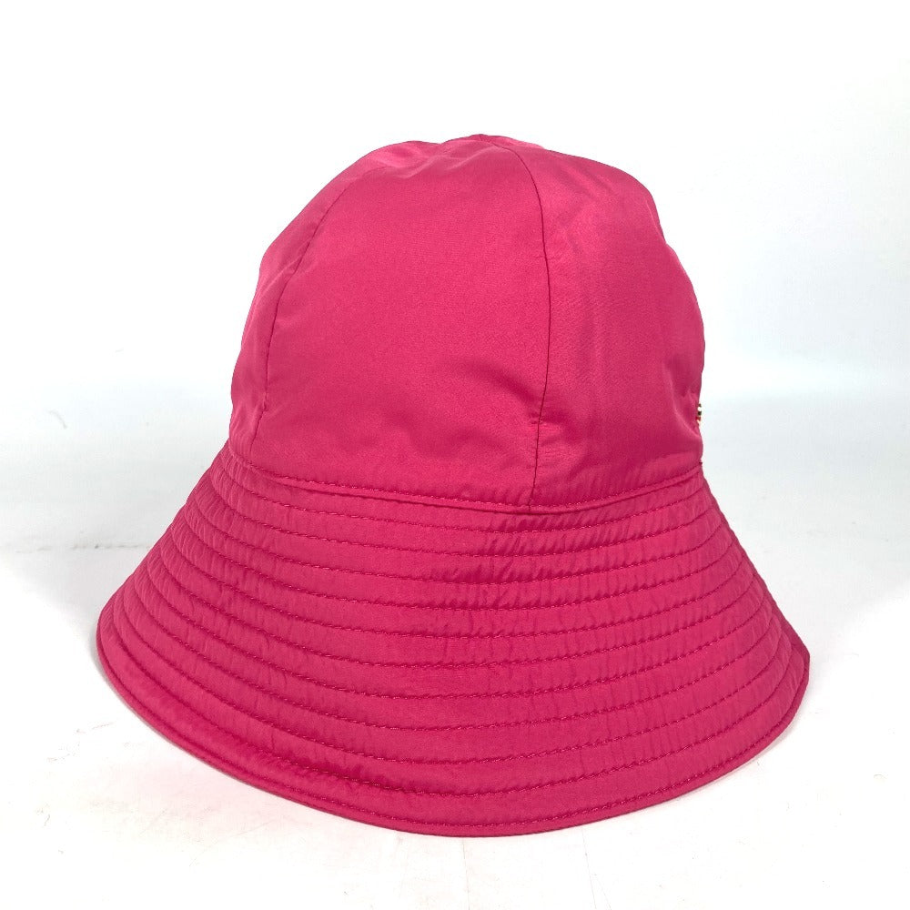 GUCCI hat 729470 polyester pink GG Women S Used