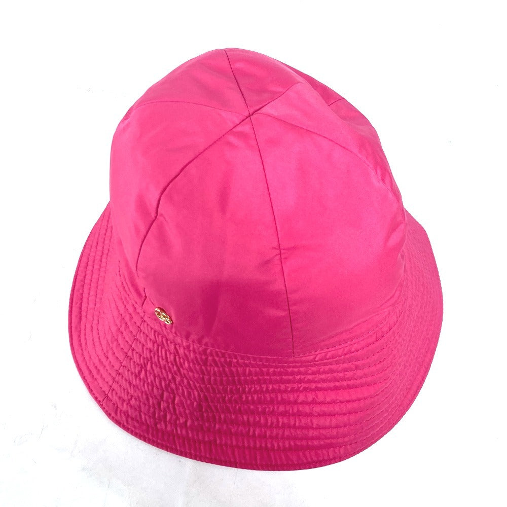GUCCI hat 729470 polyester pink GG Women S Used
