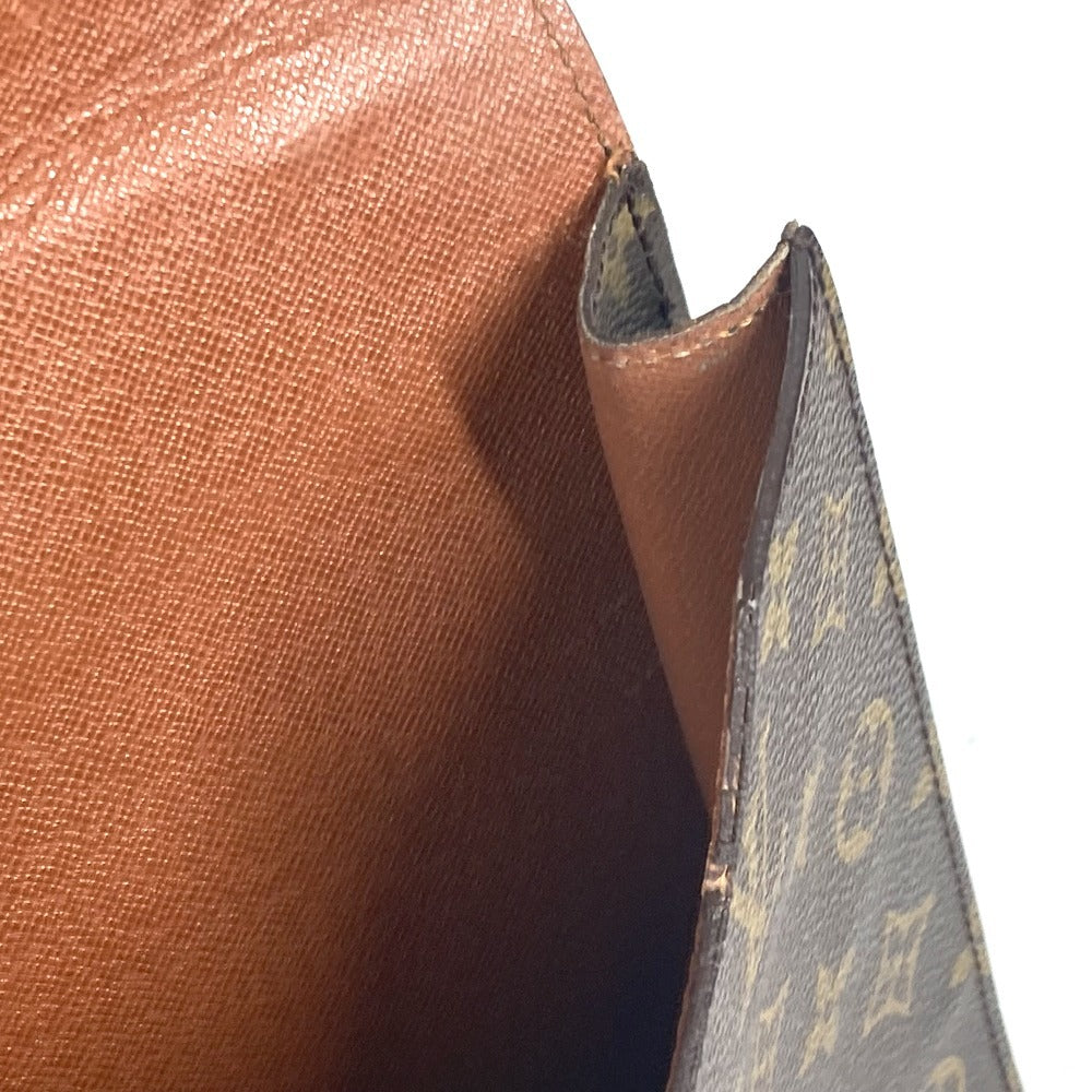 LOUIS VUITTON Clutch bag M53335 Monogram canvas Brown Monogram Porte Document Senator unisex(Unisex) Used