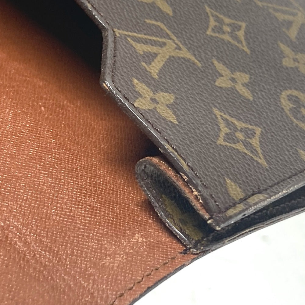 LOUIS VUITTON Clutch bag M53335 Monogram canvas Brown Monogram Porte Document Senator unisex(Unisex) Used