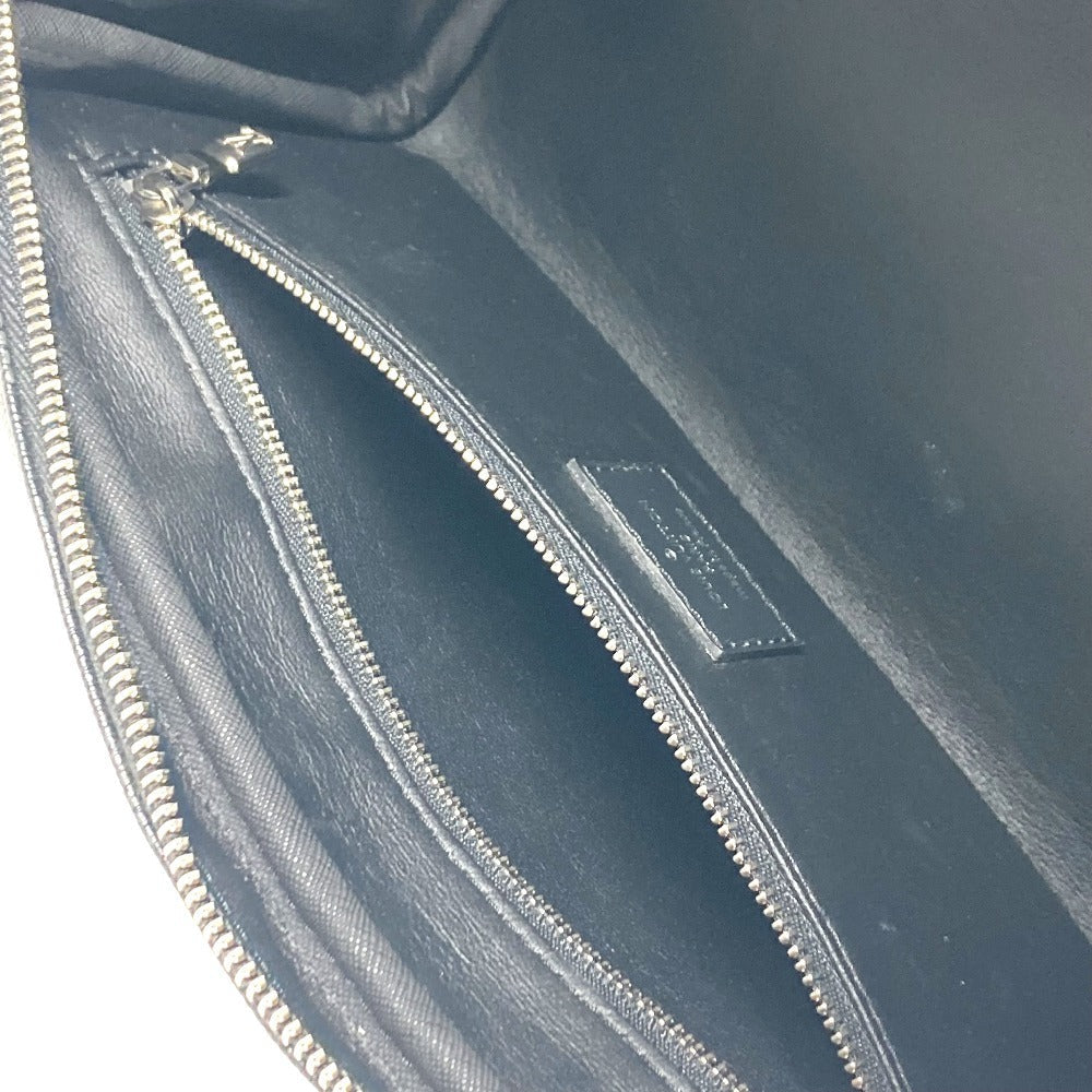 LOUIS VUITTON business bag N40127 Damier Grafitto Canvas black Damier Graphite Dop kit