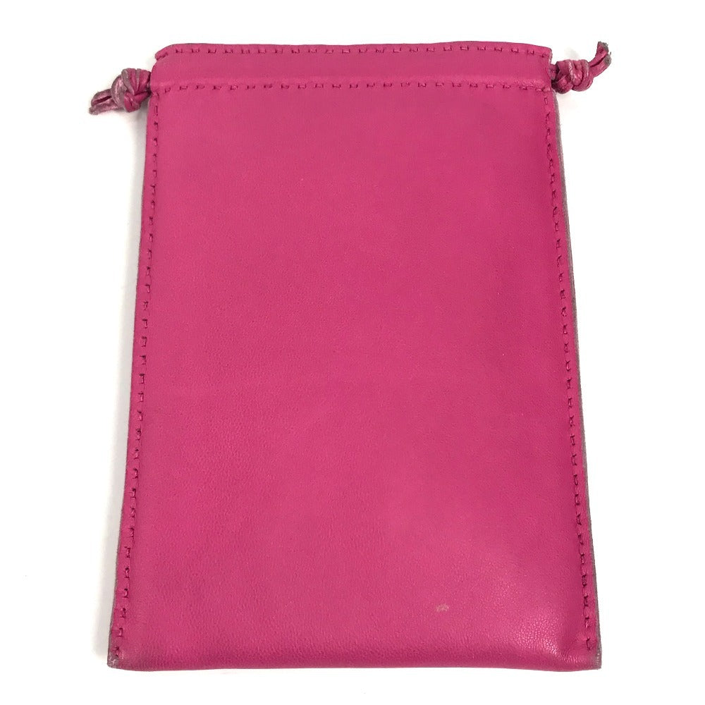 HERMES Pouch Anyo Miro pink purse Pochette Pillow PM