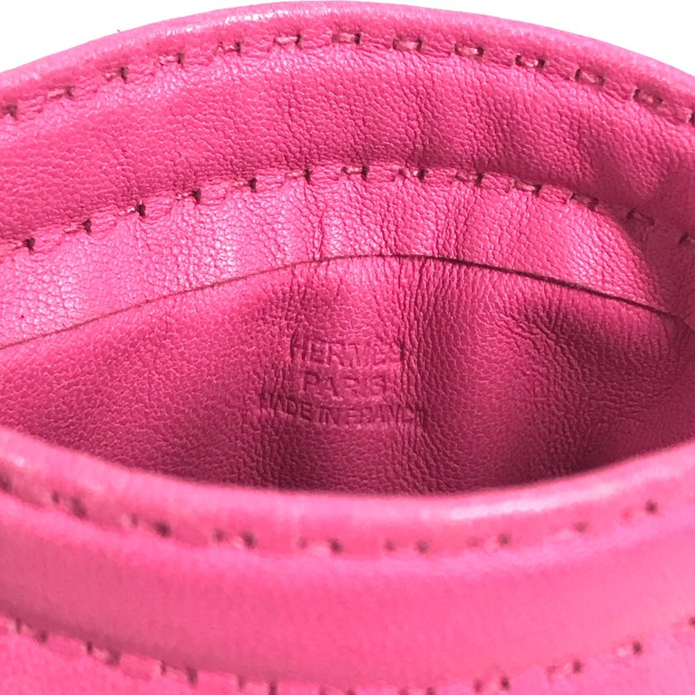 HERMES Pouch Anyo Miro pink purse Pochette Pillow PM