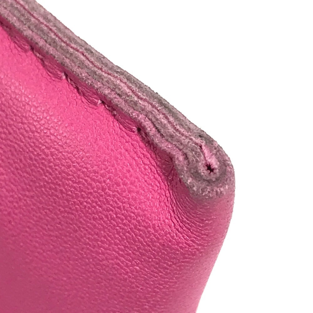 HERMES Pouch Anyo Miro pink purse Pochette Pillow PM