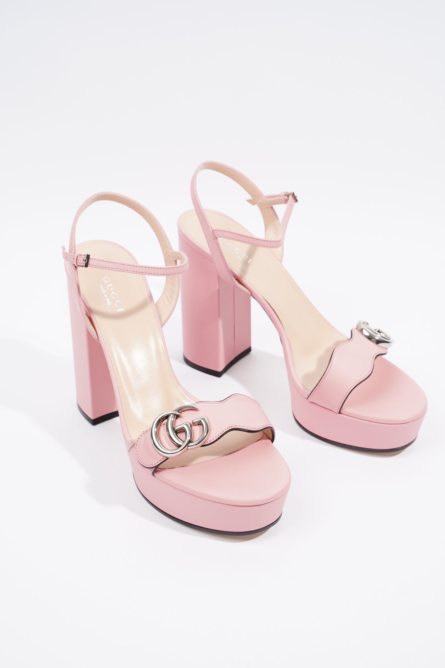 Gucci Marmont Pink Leather EU 39.5 UK 6.5