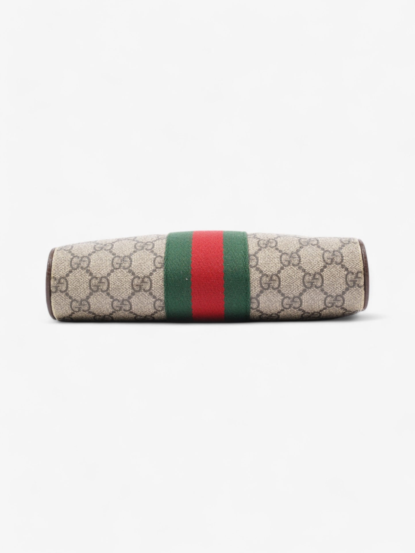Gucci GG Ophidia GG Supreme / Green / Red Coated Canvas Small