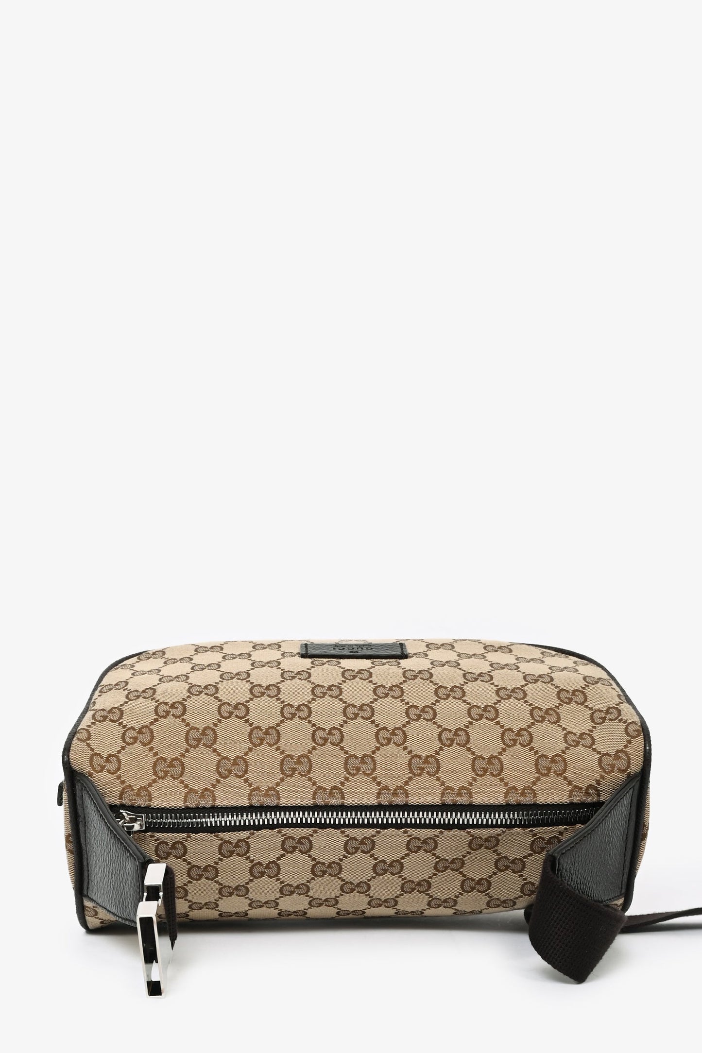 Gucci Brown GG Supreme Canvas Waist Bag