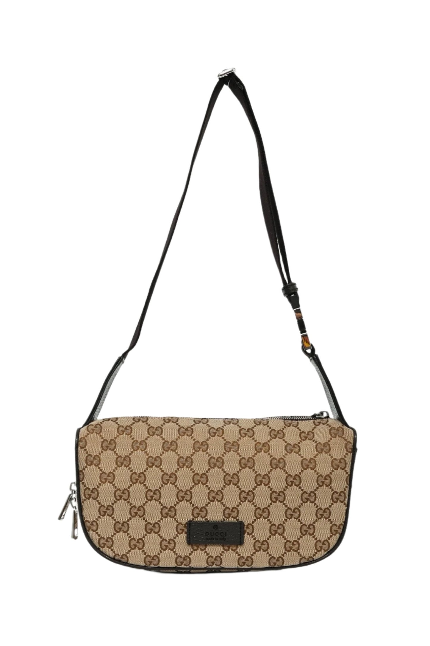Gucci Brown GG Supreme Canvas Waist Bag