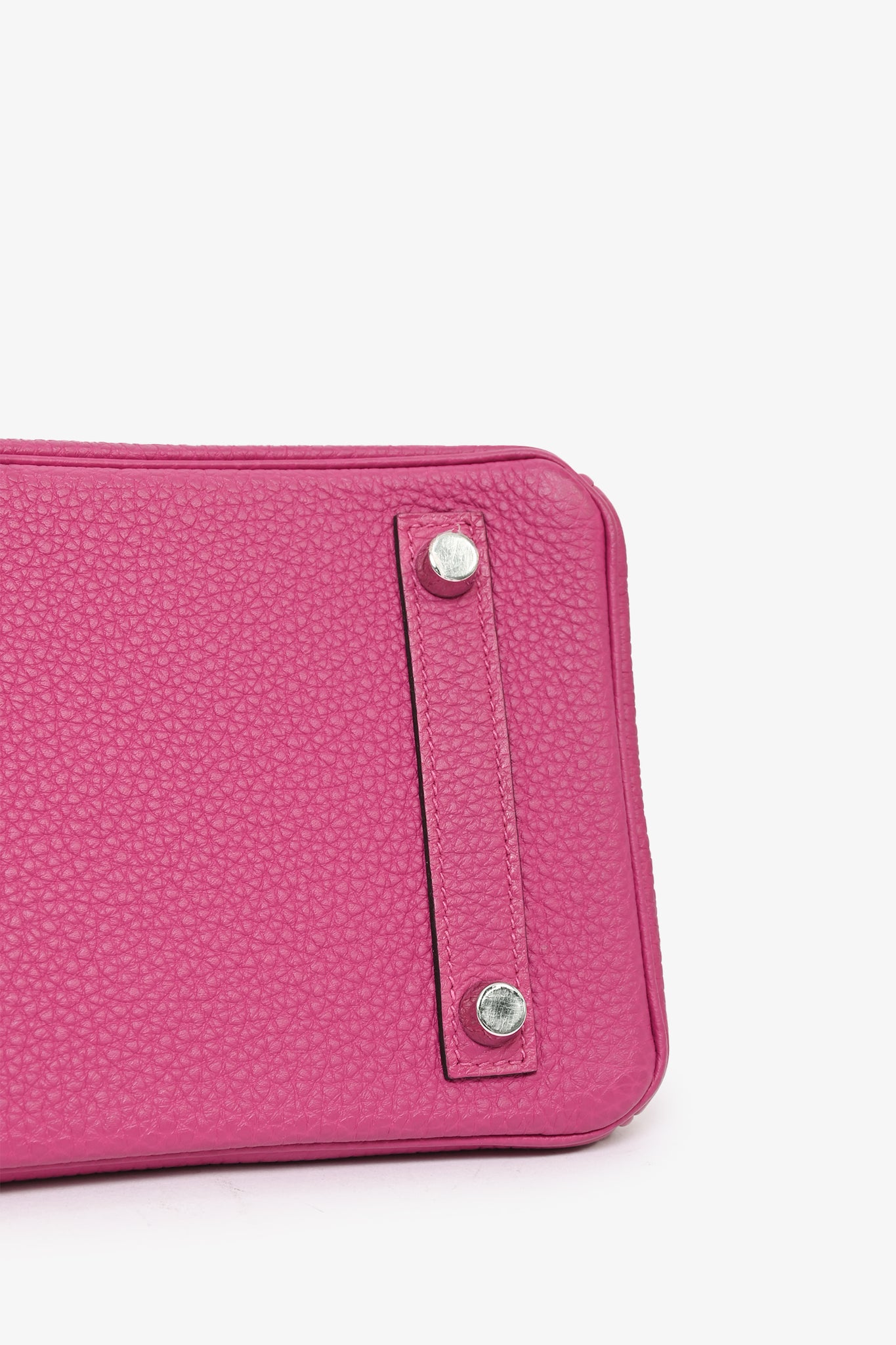 Hermes 2020 Magenta Tosca Togo Leather Birkin 25