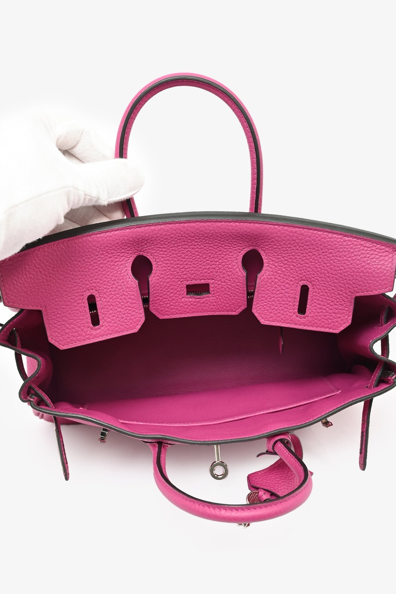 Hermes 2020 Magenta Tosca Togo Leather Birkin 25