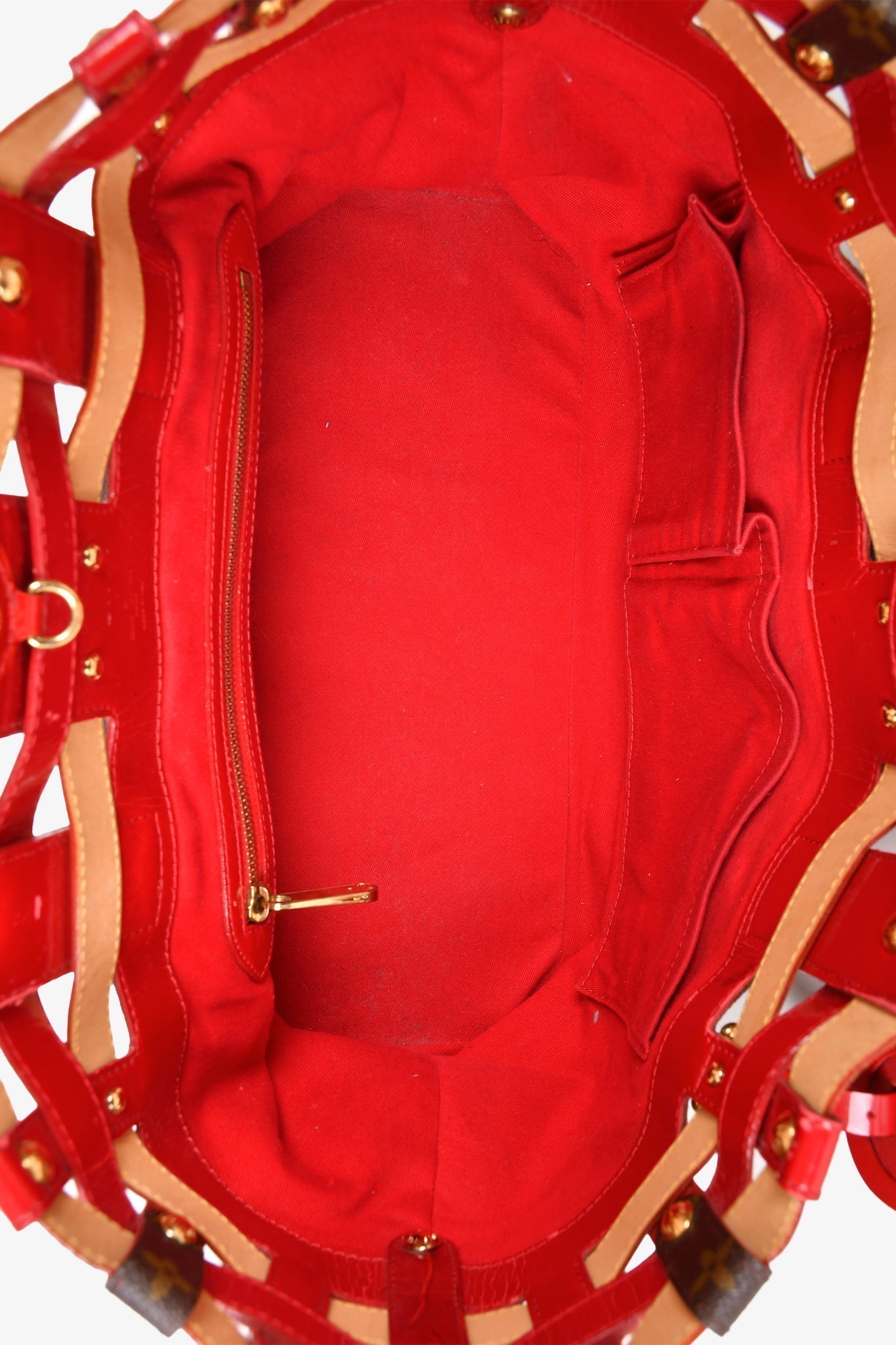 Louis Vuitton 2007 Monogram Canvas/Leather Rubis Salina MM Tote