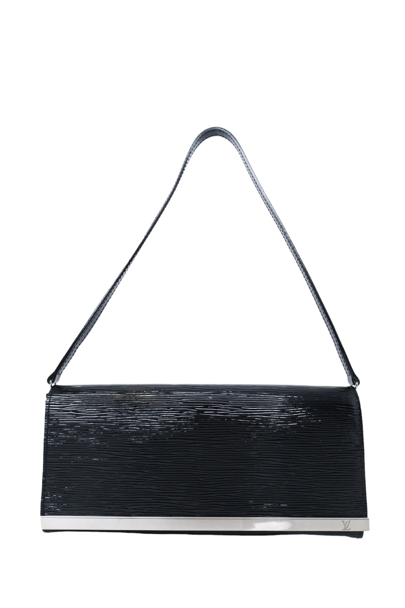 Louis Vuitton 2013 Black Electric Epi Sevigne Clutch