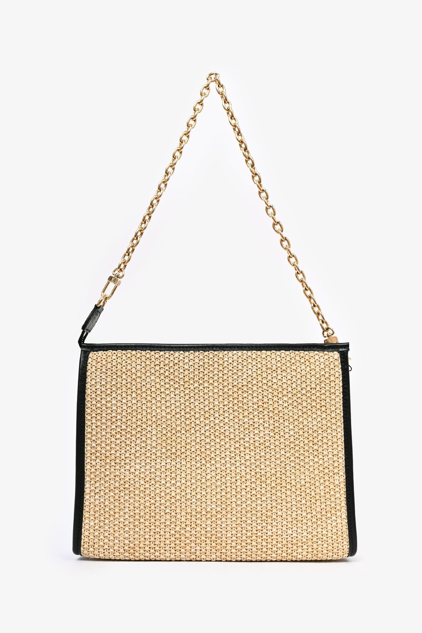 Louis Vuitton Beige/Black Raffia/Leather Toiletry Pouch on Chain