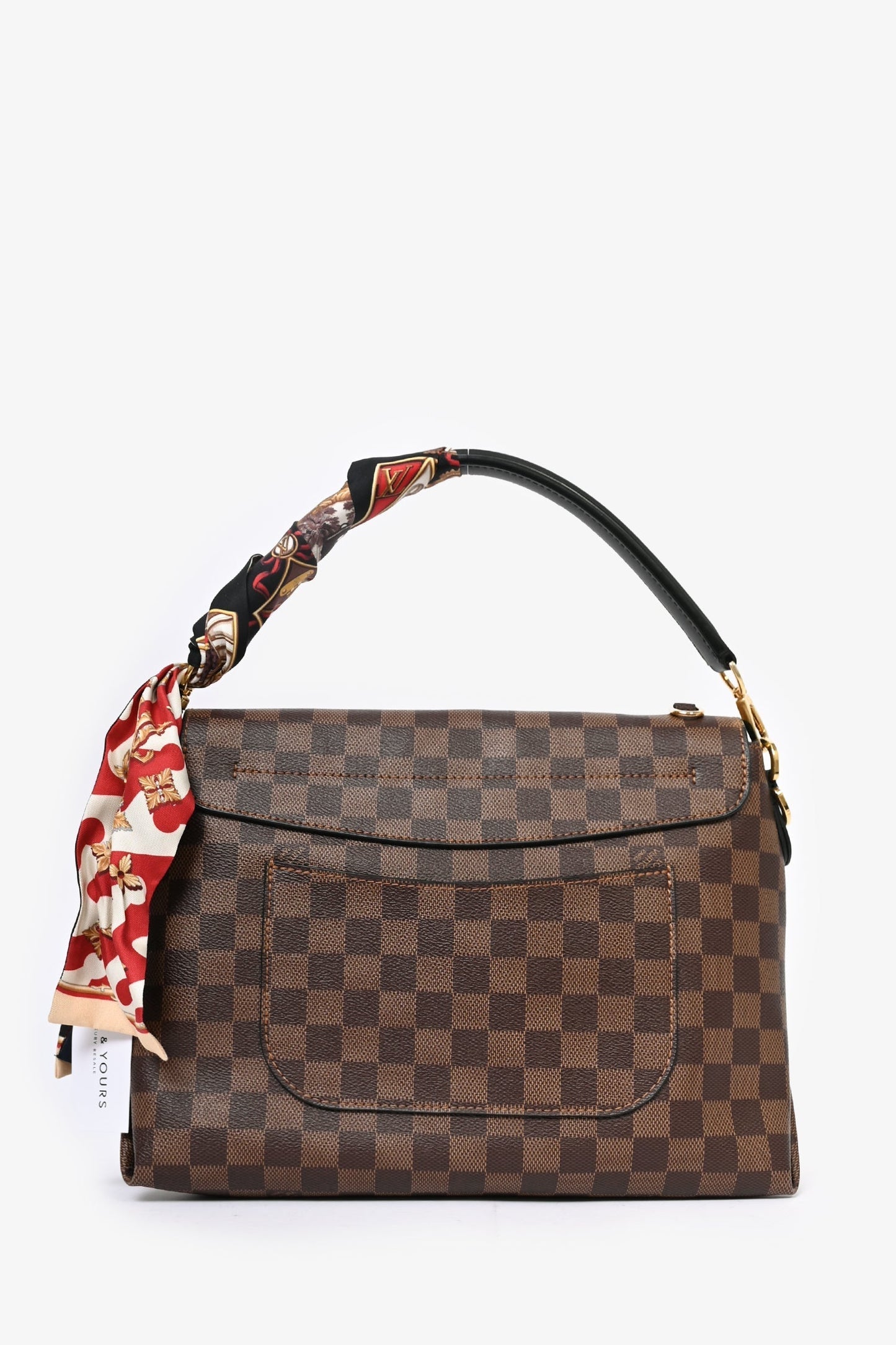 Louis Vuitton 2019 Damier Ebene Beauborg Top Handle with Twilly