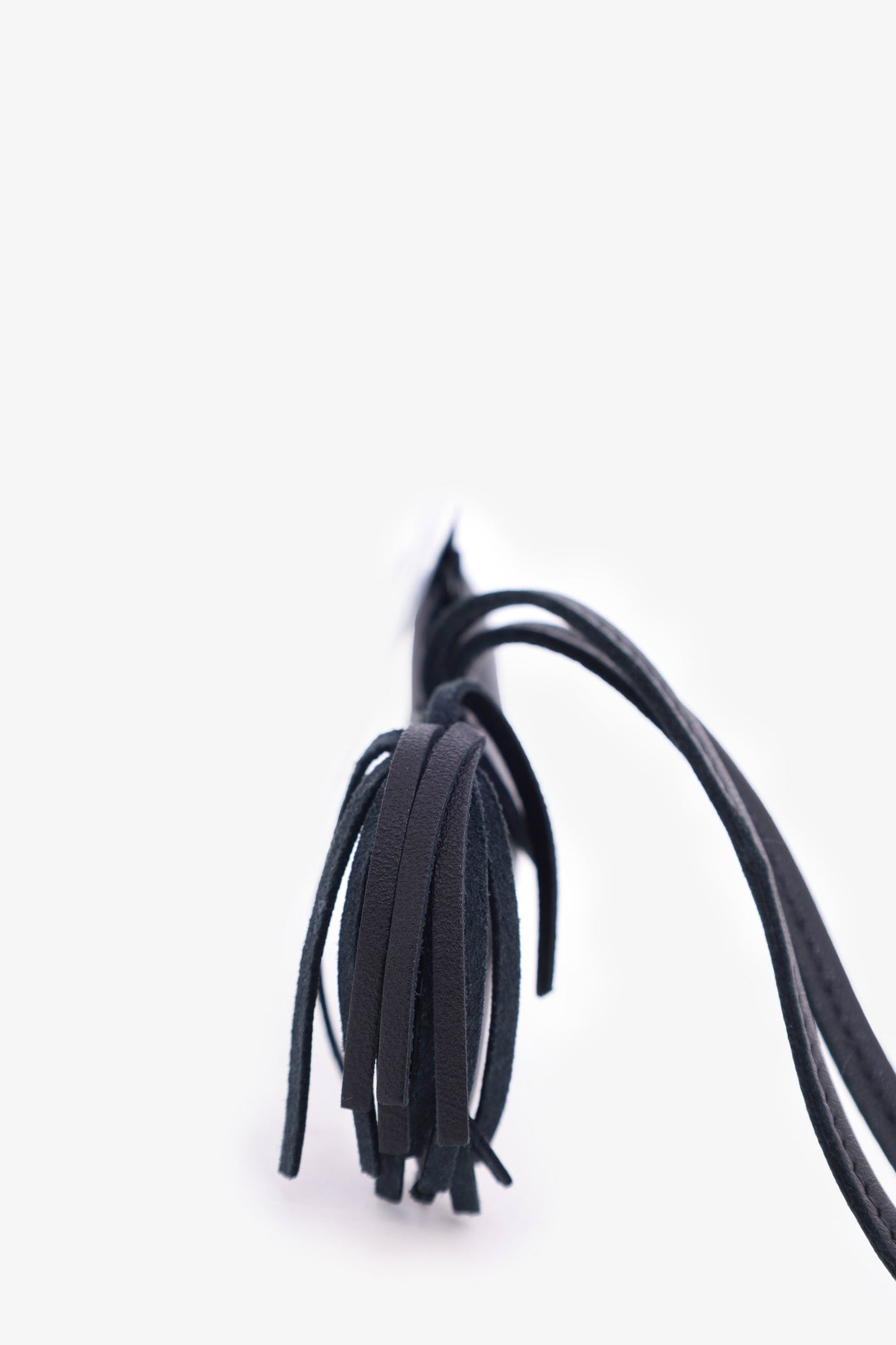 Hermes 2021 So Black Leather Rodeo PM Bag Charm