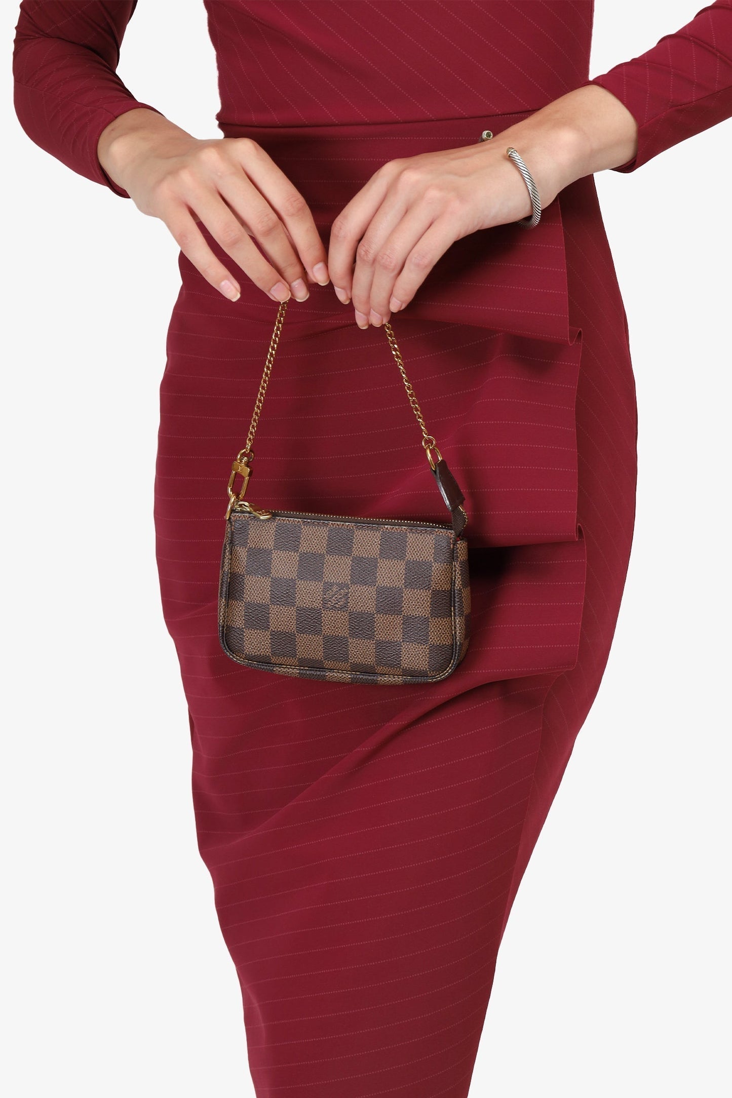 Louis Vuitton 2017 Damier Ebene Mini Pochette
