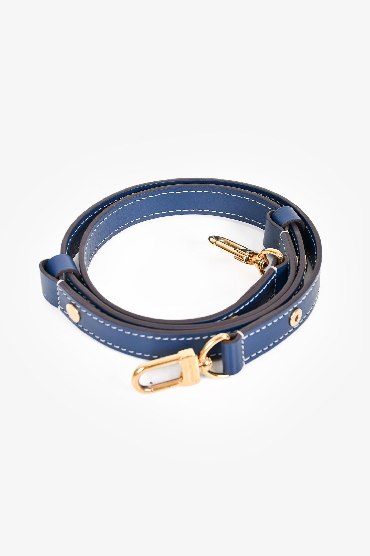 Louis Vuitton Blue Denim Jacquard Loop Shoulder Bag with Strap