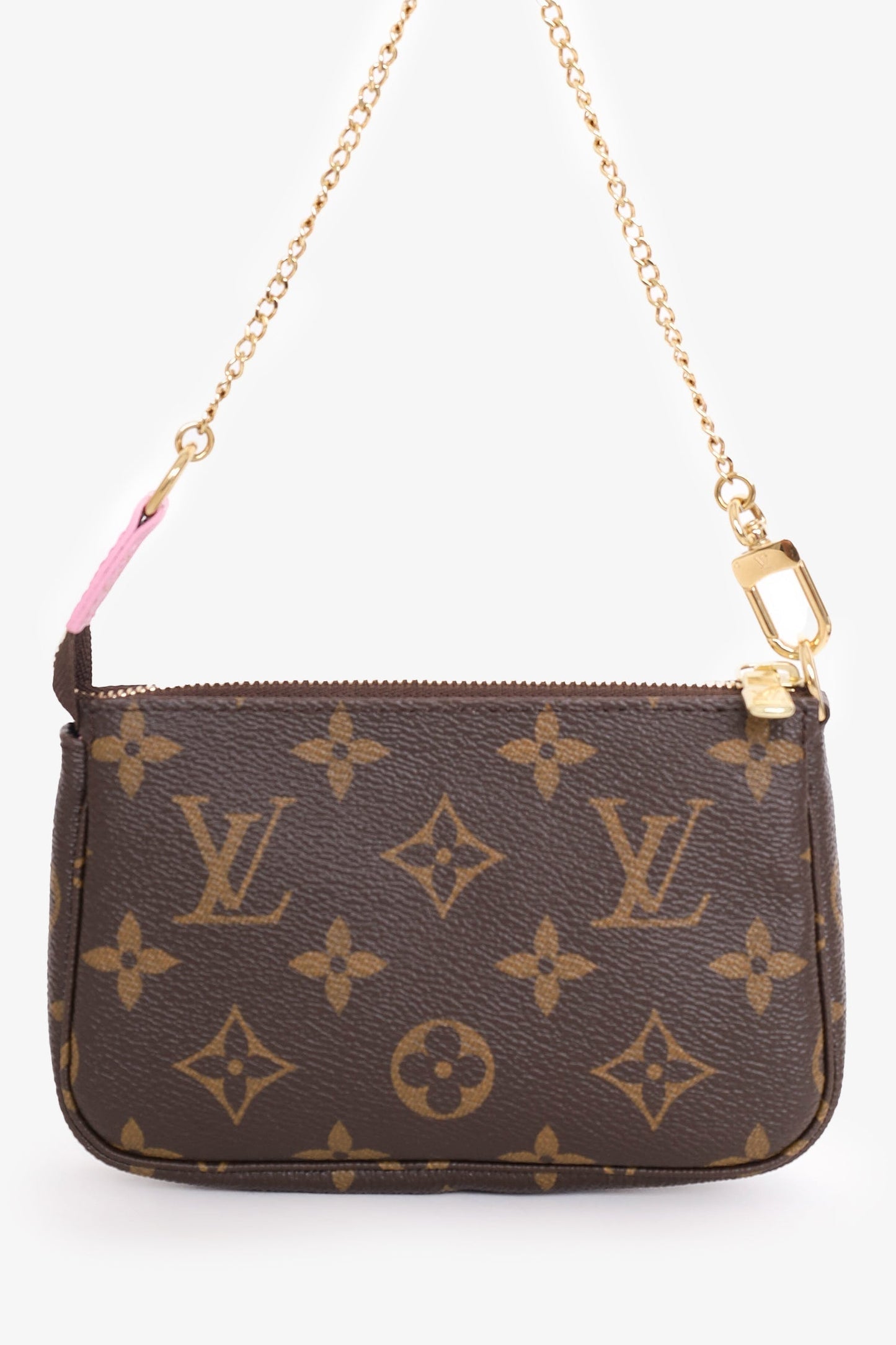 Louis Vuitton 2022 Brown Monogram Printed Mini Pochette