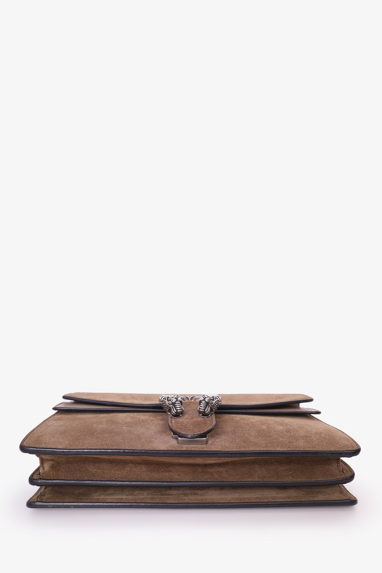 Gucci Brown Suede Medium Dionysus Shoulder Bag