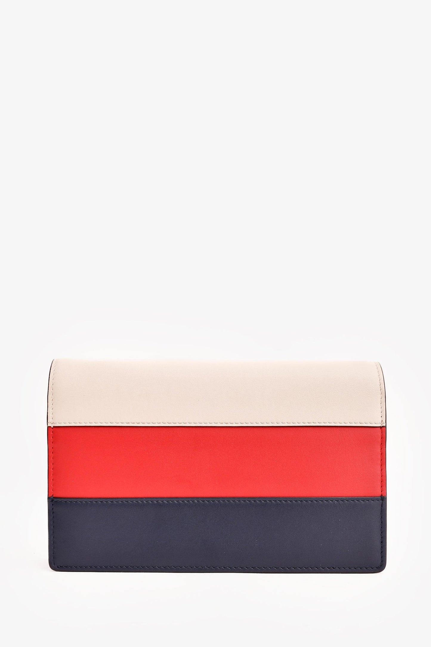 Gucci Red/Navy Queen Margaret Wallet on Chain